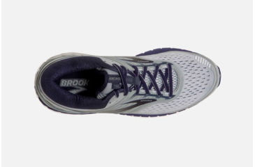 Image of Brooks Beast 18 Mens Road Running Shoes, Grey/Navy/White, 8 US, Wide, 1102822E015.080