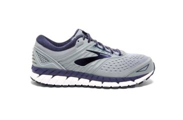 Image of Brooks Beast 18 Road Running Shoes - Mens, Grey/Navy/White, Medium, 9 US, 1102821D015.090