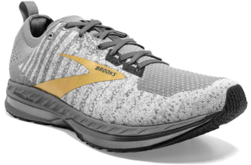Image of Brooks Bedlam 2 Road Running Shoes - Mens, Grey/White/Gold, 12D, 1103081D091.120