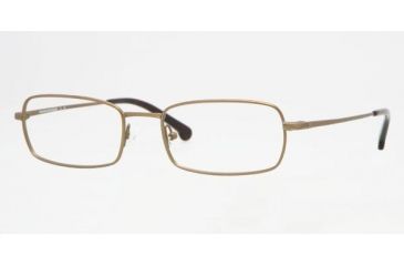 Image of Brooks Brothers BB3008 Progressive Eyeglasses Gold Frame / 55 mm Prescription Lenses, 1001-5518