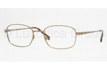 Image of Brooks Brothers BB3010 SV Prescription Eyeglasses Gold Frame / 52 mm Prescription Lenses, 1001-5219