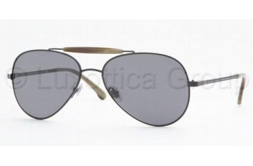 Image of Brooks Brothers Bifocal Sunglasses BB475S with Lined Bi-Focal Rx Prescription Lenses, Select Frame Color / Lens Diameter Matte Black Frame / 58 mm Prescription Lenses