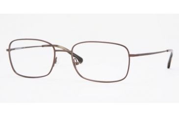 Image of Brooks Brothers BB480 Progressive Eyeglasses - Dark Brown Frame / 54 mm Prescription Lenses, 1311-5418