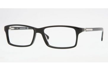 Image of Brooks Brothers BB730 Progressive Eyeglasses - Black Frame / 53 mm Prescription Lenses, 6000-5315