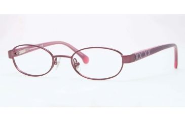 Image of Brooks Brothers BB1021 Progressive Prescription Eyeglasses 1200-46 - Purple Frame