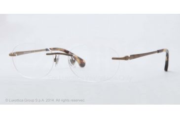 Image of Brooks Brothers BB1023 Bifocal Prescription Eyeglasses 1641-52 - Antique Brass Frame