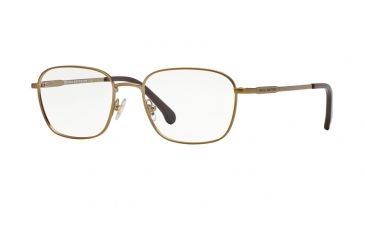 Image of Brooks Brothers BB1027 Single Vision Prescription Eyeglasses 1645-52 - Brushed Sand Frame