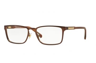 Image of Brooks Brothers BB1031 Single Vision Prescription Eyeglasses 1664-53 - Satin Brown Frame