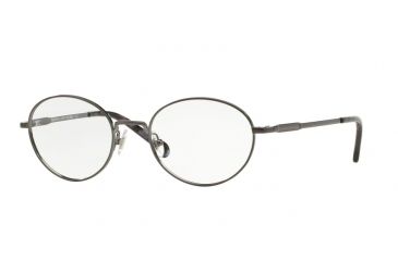 Image of Brooks Brothers BB1032 Progressive Prescription Eyeglasses 1630-48 - Brushed Gunmetal Frame