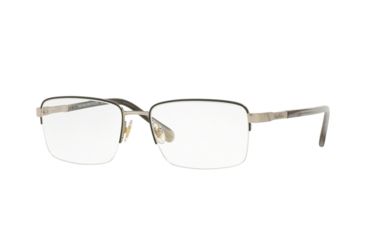 Image of Brooks Brothers BB1044 Single Vision Prescription Eyeglasses 1002-54 - Silver Frame