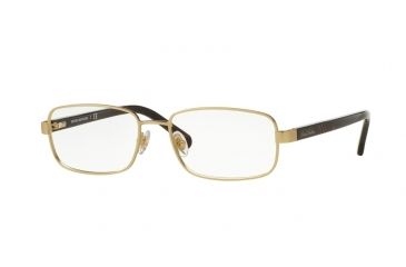 Image of Brooks Brothers BB1045 Bifocal Prescription Eyeglasses 1669-53 - Gold/Dark Tortoise Frame