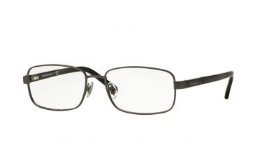 Image of Brooks Brothers BB1045 Bifocal Prescription Eyeglasses 1670-53 - Dk Gunmetal/black Frame