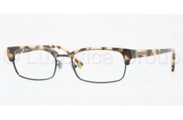 Image of Brooks Brothers BB2002 Progressive Prescription Eyeglasses 6019-5218 - Spotty Tortoise 