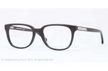 Image of Brooks Brothers BB2017 Progressive Prescription Eyeglasses 6064-52 - Matte Black Frame