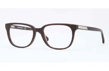 Image of Brooks Brothers BB2017 Progressive Prescription Eyeglasses 6065-52 - Matte Tortoise Frame