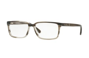 Image of Brooks Brothers BB2032 Prescription Eyeglasses 6013-55 - Black / Horn Frame