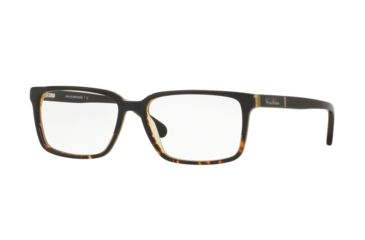 Image of Brooks Brothers BB2032 Prescription Eyeglasses 6117-55 - Black Tortoise/Black Frame