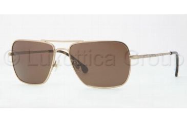 Image of Brooks Brothers BB4002S Progressive Prescription Sunglasses BB4002S-119773-5716 - Lens Diameter 57 mm, Frame Color Taupe