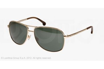 Image of Brooks Brothers BB4013S Single Vision Prescription Sunglasses BB4013S-158171-57 - Lens Diameter 57 mm, Lens Diameter 57 mm, Frame Color Gold