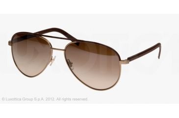 Image of Brooks Brothers BB4015Q Single Vision Prescription Sunglasses BB4015Q-158213-59 - Lens Diameter 59 mm, Frame Color Taupe