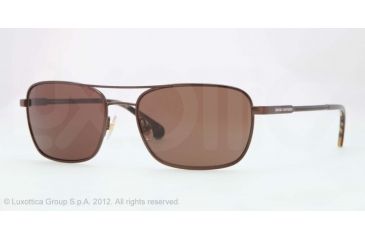 Image of Brooks Brothers BB4016 Progressive Prescription Sunglasses BB4016-130773-56 - Lens Diameter 56 mm, Lens Diameter 56 mm, Frame Color Brown