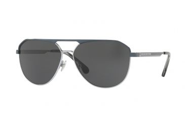 Image of Brooks Brothers BB4044S Progressive Prescription Sunglasses BB4044S-168287-60 - Lens Diameter 60 mm, Frame Color Dark Gunmetal/silver