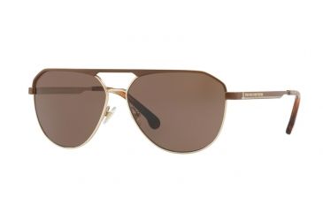 Image of Brooks Brothers BB4044S Progressive Prescription Sunglasses BB4044S-168373-60 - Lens Diameter 60 mm, Frame Color Brown/Gold