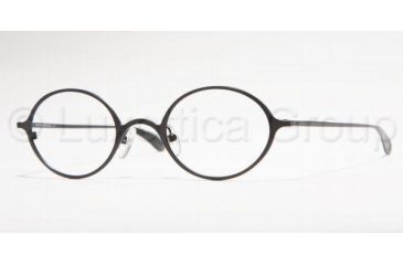 Image of Brooks Brothers Eyeglasses BB440 with Lined Bi-Focal Rx Prescription Lenses 1154-4622 - Matte Black 