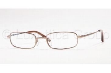 Image of Brooks Brothers Eyeglasses BB441T with Lined Bi-Focal Rx Prescription Lenses 1161T-4417 - Brown 