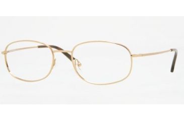 Image of Brooks Brothers BB481 Bifocal Eyeglasses - Gold Demo Lens Frame / 53 mm Prescription Lenses, 1001-5318