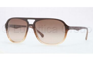 Image of Brooks Brothers BB5007S BB5007S Bifocal Prescription Sunglasses BB5007S-604213-5815 - Lens Diameter 58 mm, Frame Color Brown Translucent