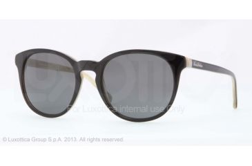 Image of Brooks Brothers BB5010 Bifocal Prescription Sunglasses BB5010-607287-53 - Lens Diameter 53 mm, Frame Color Black/Horn