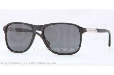 Image of Brooks Brothers BB5012 Single Vision Prescription Sunglasses BB5012-606487-57 - Lens Diameter 57 mm, Frame Color Matte Black