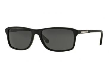 Image of Brooks Brothers BB5019 Progressive Prescription Sunglasses BB5019-606487-57 - Lens Diameter 57 mm, Frame Color Matte Black