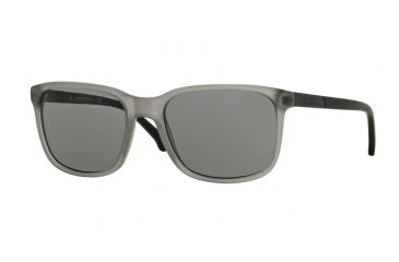 Image of Brooks Brothers BB5026S Bifocal Prescription Sunglasses BB5026S-609487-57 - Lens Diameter 57 mm, Frame Color Matte Lt. Grey/satin Black