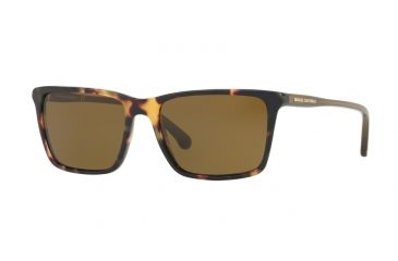 Image of Brooks Brothers BB5034S Progressive Prescription Sunglasses BB5034S-612473-55 - Lens Diameter 55 mm, Frame Color Retro Tortoise/olive Translcnt