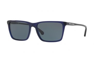 Image of Brooks Brothers BB5034S Progressive Prescription Sunglasses BB5034S-613487-55 - Lens Diameter 55 mm, Frame Color Navy Translucent