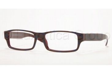 Image of Brooks Brothers BB698 Eyeglasses with Rx Prescription Lenses 5293-5216 - Blue/Burgundy 