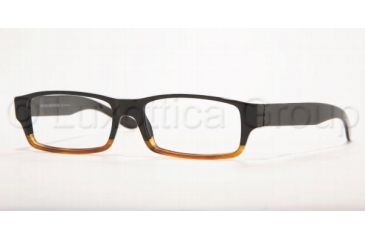 Image of Brooks Brothers BB698 Eyeglasses with Rx Prescription Lenses 5294-5016 - Brown/Black Fade 