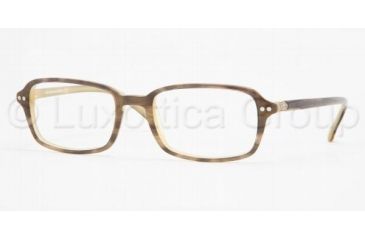 Image of Brooks Brothers BB717 Bifocal Eyeglasses, Wood/Cream Frame w/ 49 mm Diameter Lenses, 5236 4918