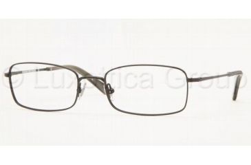 Image of Brooks Brothers Eyeglasses BB456 with Rx Prescription Lenses 1288-5319 - Matte Black 