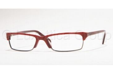 Image of Brooks Brothers Eyeglasses BB690 with Rx Prescription Lenses 5283-5417 - Red Marble 