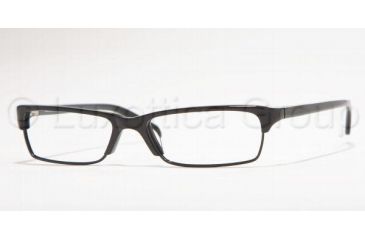 Image of Brooks Brothers Eyeglasses BB690-5003-5417 with Rx Prescription Lenses Black Frame - Black Frame w/ 54 mm Diameter Lenses