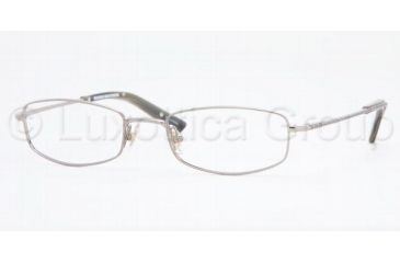 Image of Brooks Brothers Eyeglasses BB457 with No-Line Progressive Rx Prescription Lenses, Select Frame Color / Lens Diameter Gunmetal Frame / 51 mm Prescription Lenses