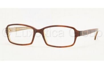 Image of Brooks Brothers Eyeglasses BB714 with Rx Prescription Lenses 5321-5016 - Tortoise/Cream 