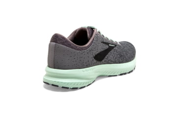 Image of Brooks BTS Launch 6 Road Running Shoes - Womens, Shark/Aqua/Ebony, 9, 1202851B011.090