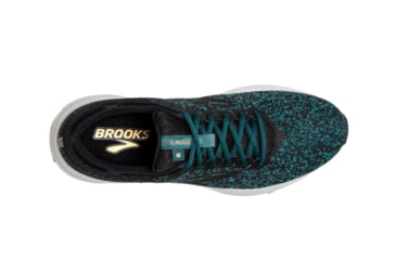 Image of Brooks BTS Launch 6 - Womens, Black/Atlantic/Gold, 8.5, 1202851B033.085