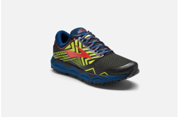 Image of Brooks Caldera 2 Trail Running Shoes, Blue/Nightlife/Black, 7 US, Medium, 1102721D429.070