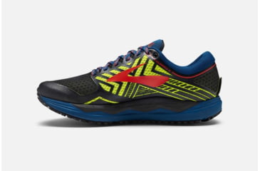 Image of Brooks Caldera 2 Trail Running Shoes, Blue/Nightlife/Black, 7 US, Medium, 1102721D429.070