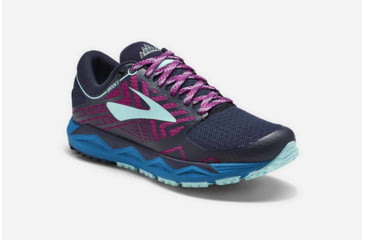 Image of Brooks Caldera 2 Trailrunning Shoes, Navy/Plum/Ice Blue, 10.5 US, Medium, 1202651B440.105